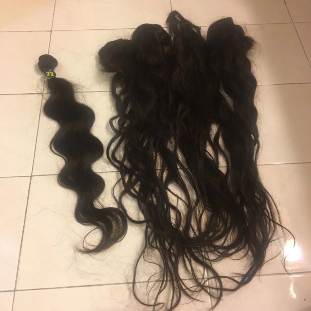 Human hair bundle